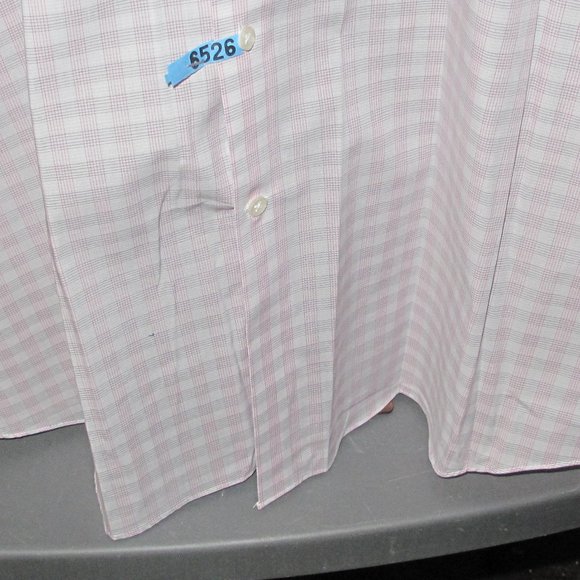 Sized 18.5 - 34/35 - 2XL MensMichael Kors Regular Fit AirSoft Cotton Dress Shirt - Picture 6 of 12